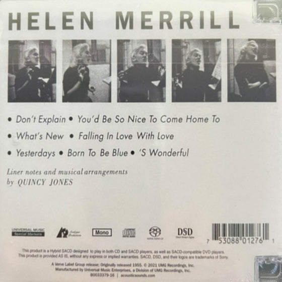 Helen Merrill (Hybrid SACD, Mono)