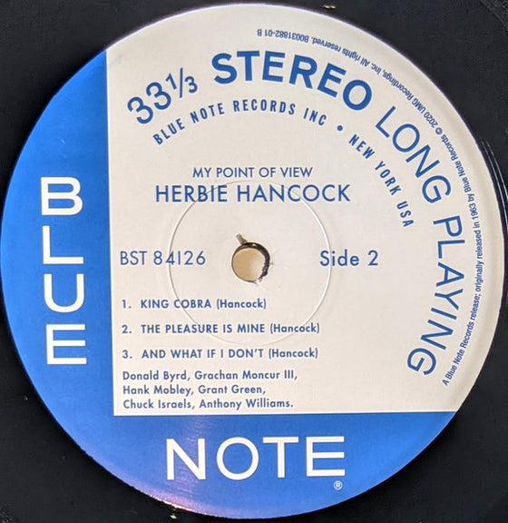Herbie Hancock – My Point Of View