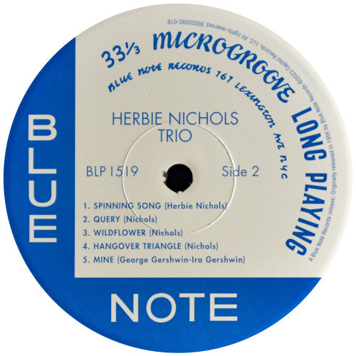 Herbie Nichols Trio (Mono)