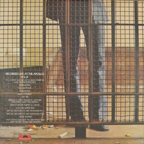 James Brown – Revolution Of The Mind - Recorded Live At The Apollo Vol. III 