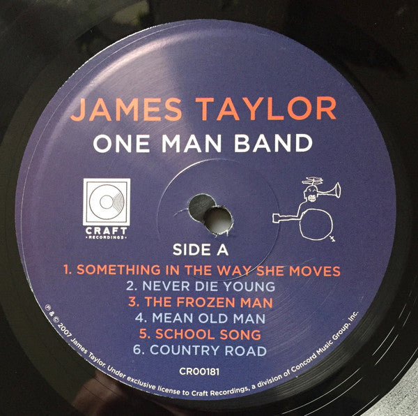 James Taylor - One Man Band (2LP) – AudioSoundMusic