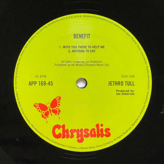 Jethro Tull - Benefit (2LP, 45RPM) AUDIOPHILE