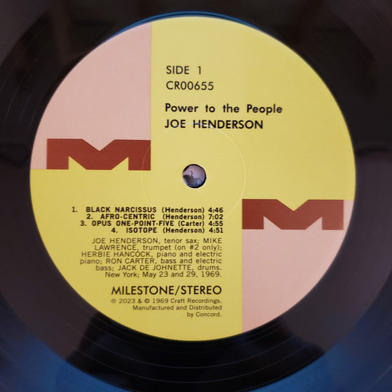 Joe Henderson – Power To The People AUDIOPHILE