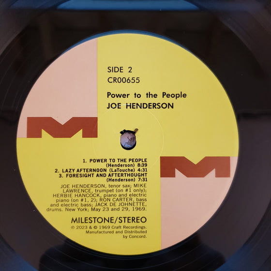 Joe Henderson – Power To The People AUDIOPHILE