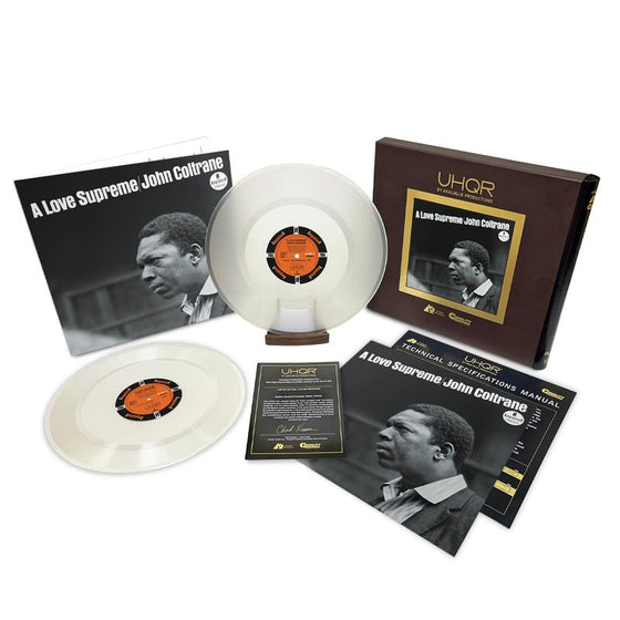 John Coltrane - A Love Supreme (2LP, Box set, UHQR, 45 RPM, 200g, Clear vinyl)