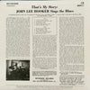 John Lee Hooker - That's My Story: John Lee Hooker Sings The Blues