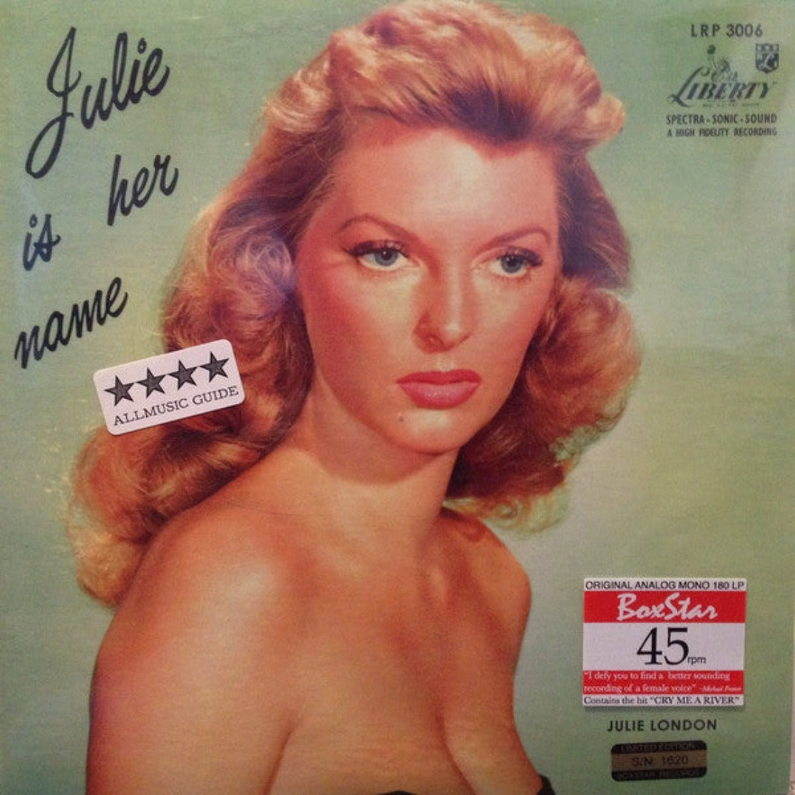稀少UK誤記1st極美ジュリーロンドンJulie Is Her Nameレコード 稀少UK