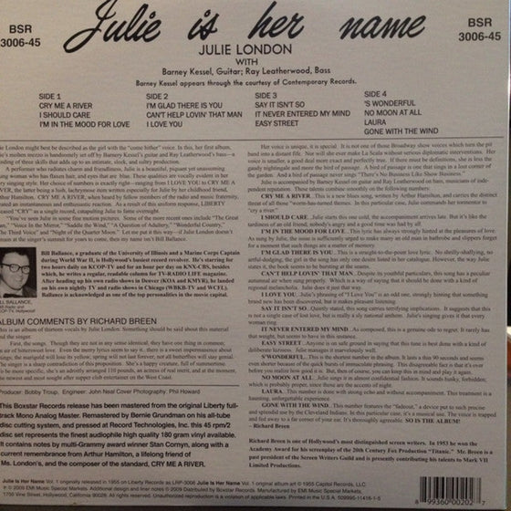 Julie London - Julie Is Her Name