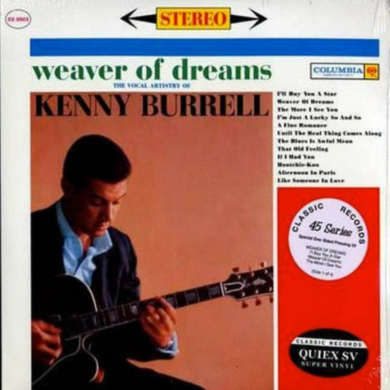 <tc>Kenny Burrell – Weaver Of Dreams (4LP une face, 45 tours)</tc>