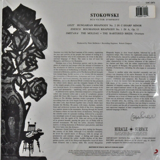 Leopold Stokowski – Rhapsodies - Liszt, Enescu, Smetana AUDIOPHILE