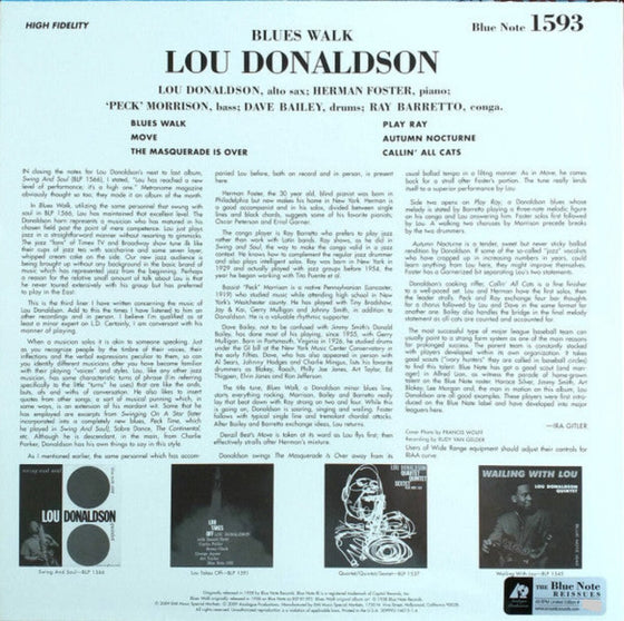 Lou Donaldson – Blues Walk
