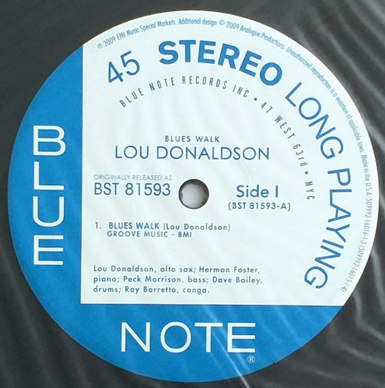 Lou Donaldson – Blues Walk