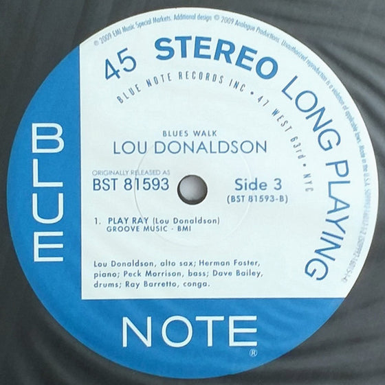 Lou Donaldson – Blues Walk