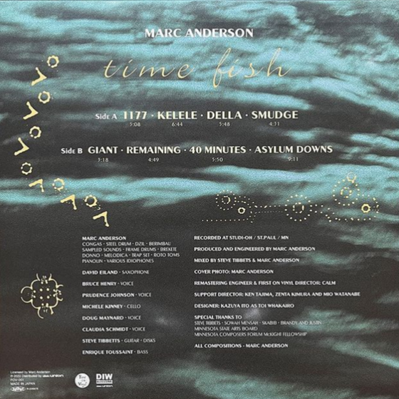 <tc>Marc Anderson – Time Fish (Edition japonaise)</tc>