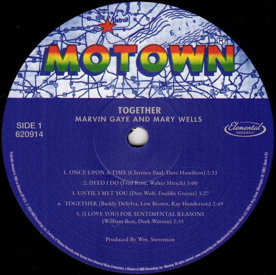 Marvin Gaye, Mary Wells – Together 