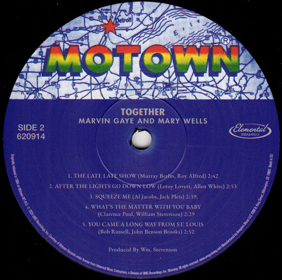 Marvin Gaye, Mary Wells – Together 
