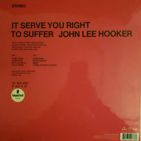 John Lee Hooker - It Serve You Right To Suffer