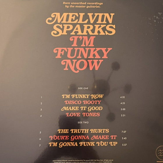 Melvin Sparks – I'm Funky Now (Gold vinyl)