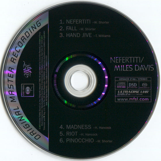 Miles Davis - Nefertiti (Hybrid SACD, Ultradisc UHR)