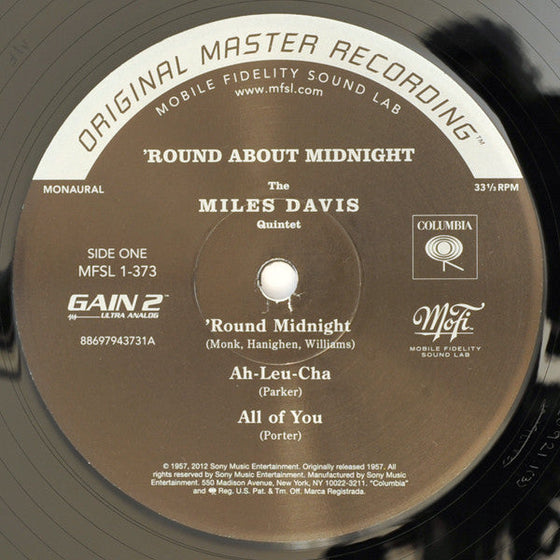 Miles Davis Quintet - Round About Midnight (Mono, Ultra Analog, Unsealed)