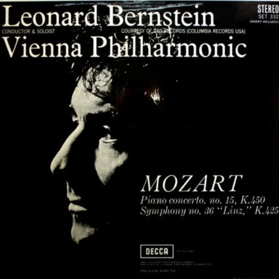 Mozart - Symphony No. 36 "Linz" & Piano Concerto No. 15 - Leonard Bernstein, Vienna Philharmonic