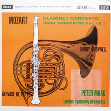  Mozart – Clarinet Concerto & Horn Concertos Nos. 1 & 3 - Gervase de Peyer, Barry Tuckwell, Peter Maag, London Symphony Orchestra