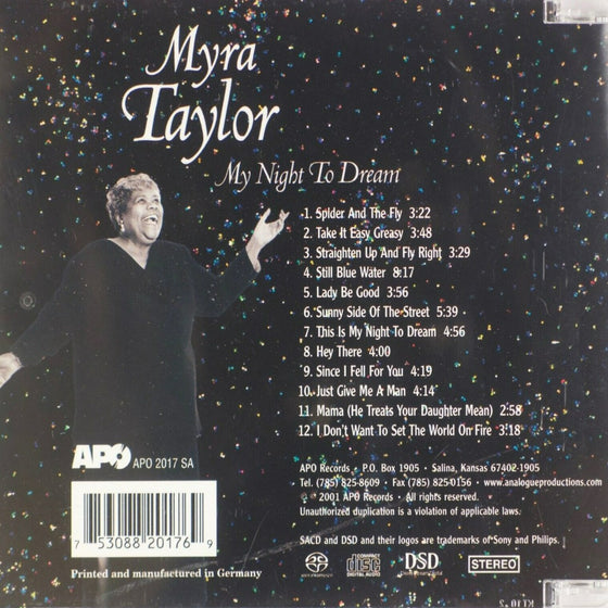 Myra Taylor – My Night to Dream (Hybrid SACD)
