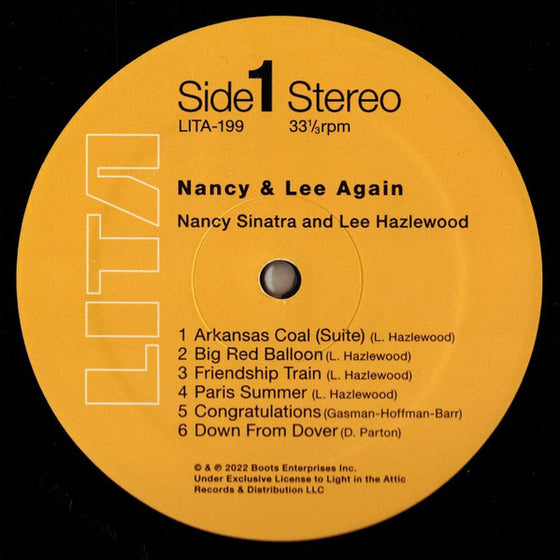Nancy Sinatra & Lee Hazlewood - Nancy & Lee Again