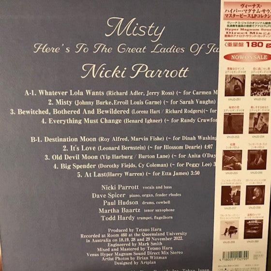 <tc>Nicki Parrott – Misty (Edition Japonaise)</tc>