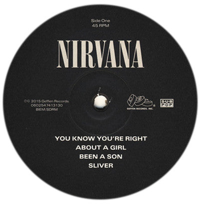 <tc>Nirvana - Nirvana (2LP, 45 tours)</tc>
