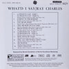 Ray Charles – What’d I Say (Hybrid SACD, Mono)