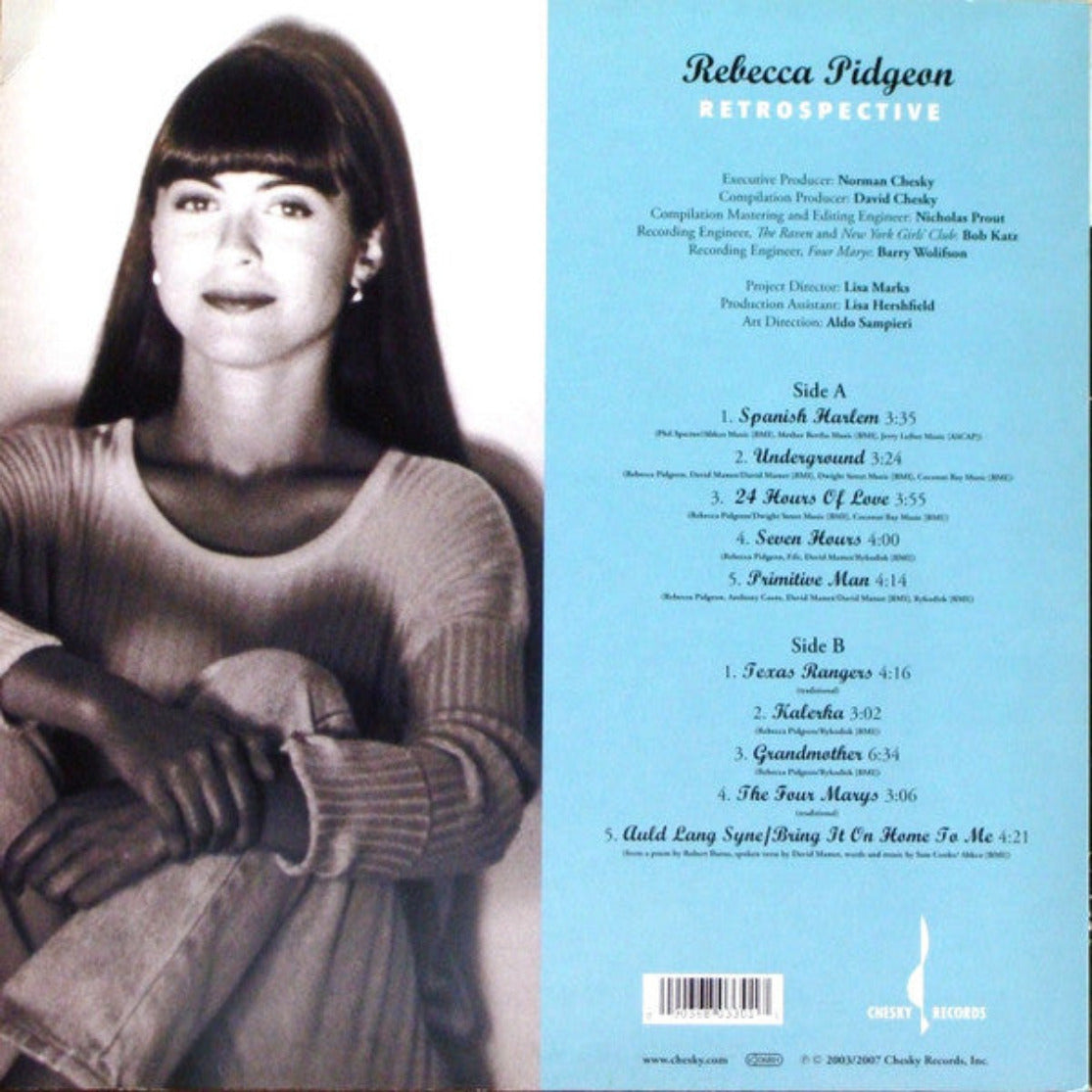 洋楽 Rebecca Pidgeon / Retrospective(SACD) REBECCA PIDGEON - RETROSPECTIVE (SACD) CD – MUSICCDHK
