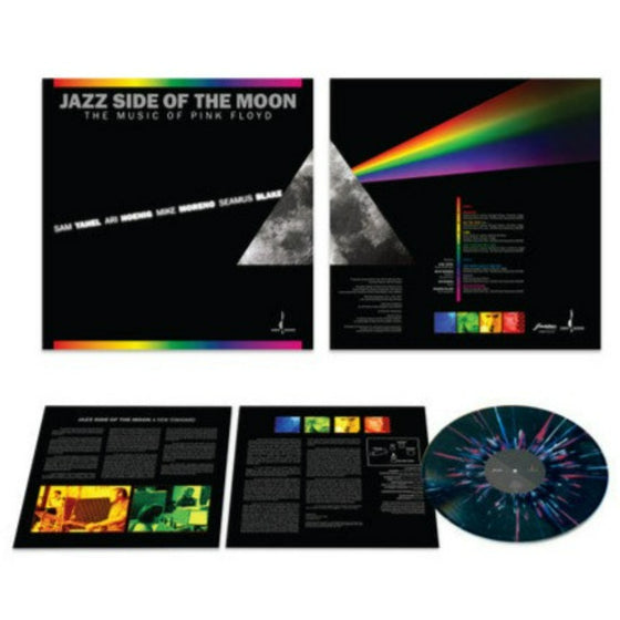 <tc>Sam Yahel, Ari Hoenig, Mike Moreno, Seamus Blake – Jazz Side Of The Moon, The Music Of Pink Floyd (Vinyle noir avec tâches de couleur, Edition Japonaise)</tc>