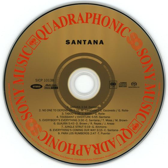 Santana – Santana III (Hybrid SACD, Japanese edition)