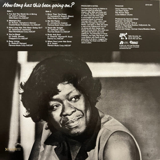 Sarah Vaughan – How Long Has This Been Going On ?