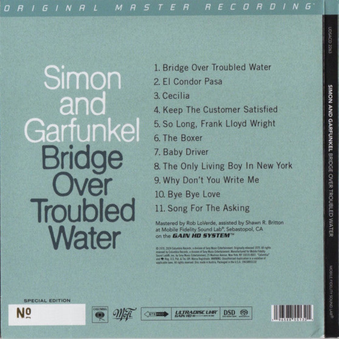 新版 Over Bridge - Garfunkel and Simon Troubled (Hybrid Water タイムセール