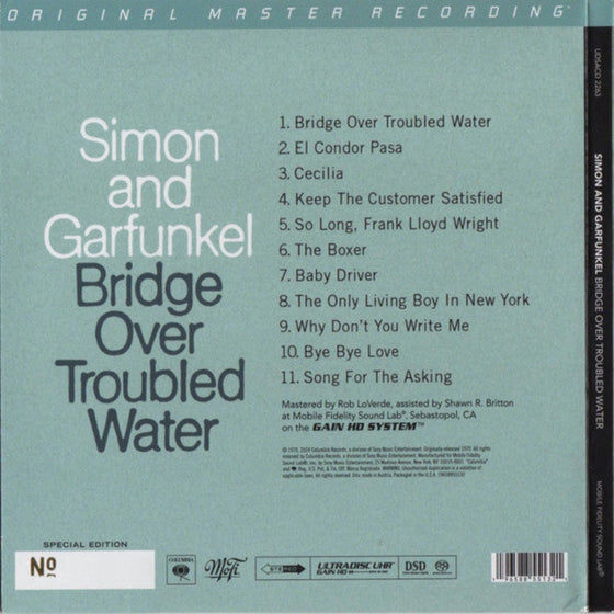 Simon and Garfunkel - Bridge Over Troubled Water (Hybrid SACD, Ultradisc UHR)