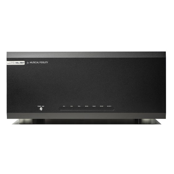 Solid State Power Amplifier MUSICAL FIDELITY M6x 250.11