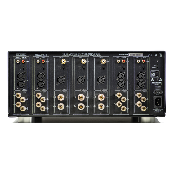 Solid State Power Amplifier MUSICAL FIDELITY M6x 250.11