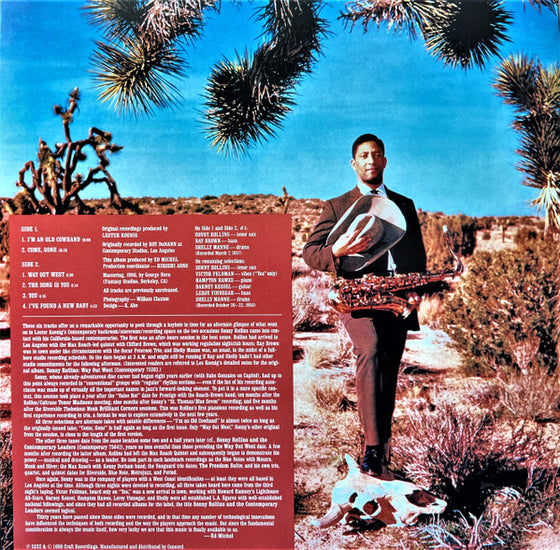 <tc>Sonny Rollins – Go West!: The Contemporary Records Albums (3LP, Coffret)</tc>