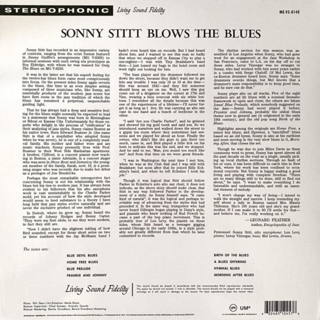 【中古】 Sonny Stitt Blows the Blues Sonny Stitt - Blows The Blues – AudioSoundMusic