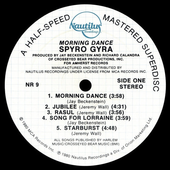 Spyro Gyra – Morning Dance 