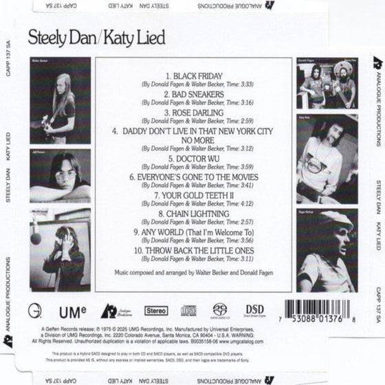Steely Dan - Katy Lied