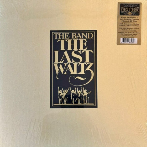 The Band - The Last Waltz - Featuring Joni Mitchell, Bob Dylan, Muddy Waters, Eric Clapton, … (3LP, case)
