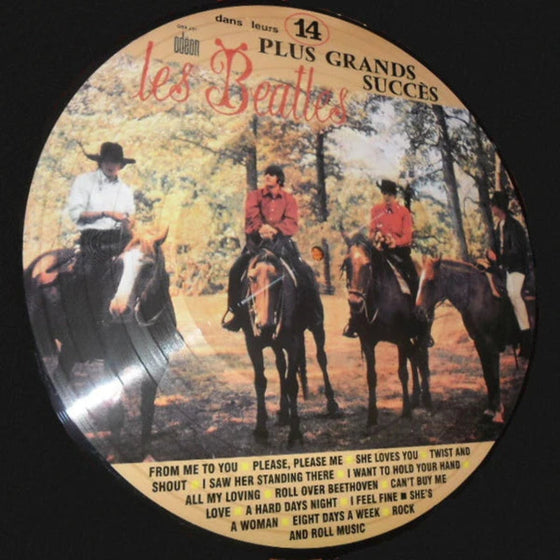 The Beatles – Their 14 greatest hits (picture disc, unsealed) AUDIOPHILE