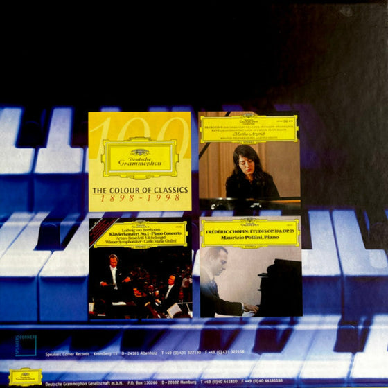 The Colour Of Classics - The Pianists: Martha Argerich, Arturo Benedetti Michelangeli, Maurizio Pollini (3LP, Box Set)