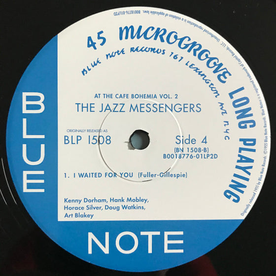 The Jazz Messengers – At The Cafe Bohemia Volume 2