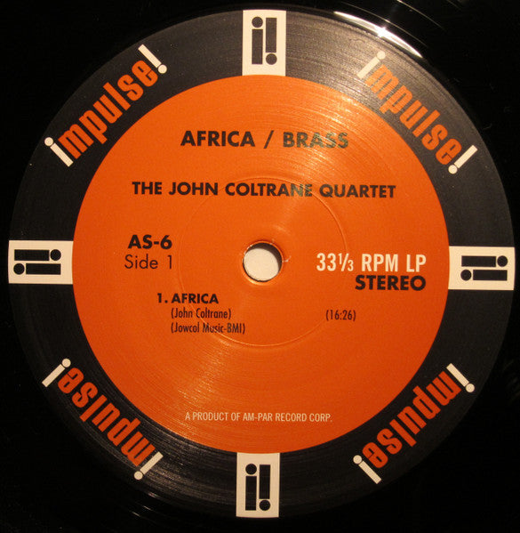 The John Coltrane Quartet – Africa / Brass – AudioSoundMusic