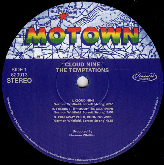 The Temptations - Cloud Nine