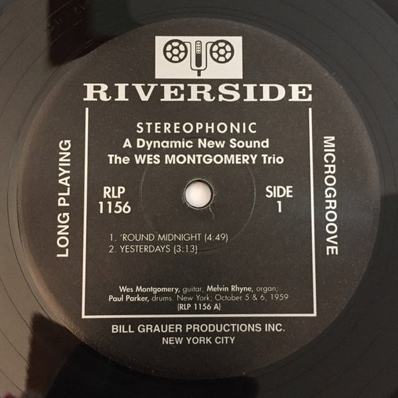 The Wes Montgomery Trio – A Dynamic New Sound: Guitar/Organ/Drums